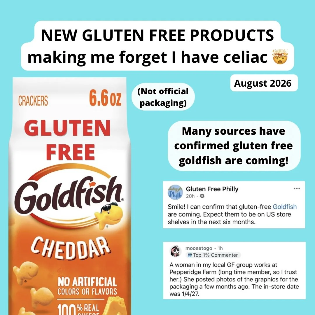 20+ NEW Gluten Free Products at US Stores in Early August 2026  