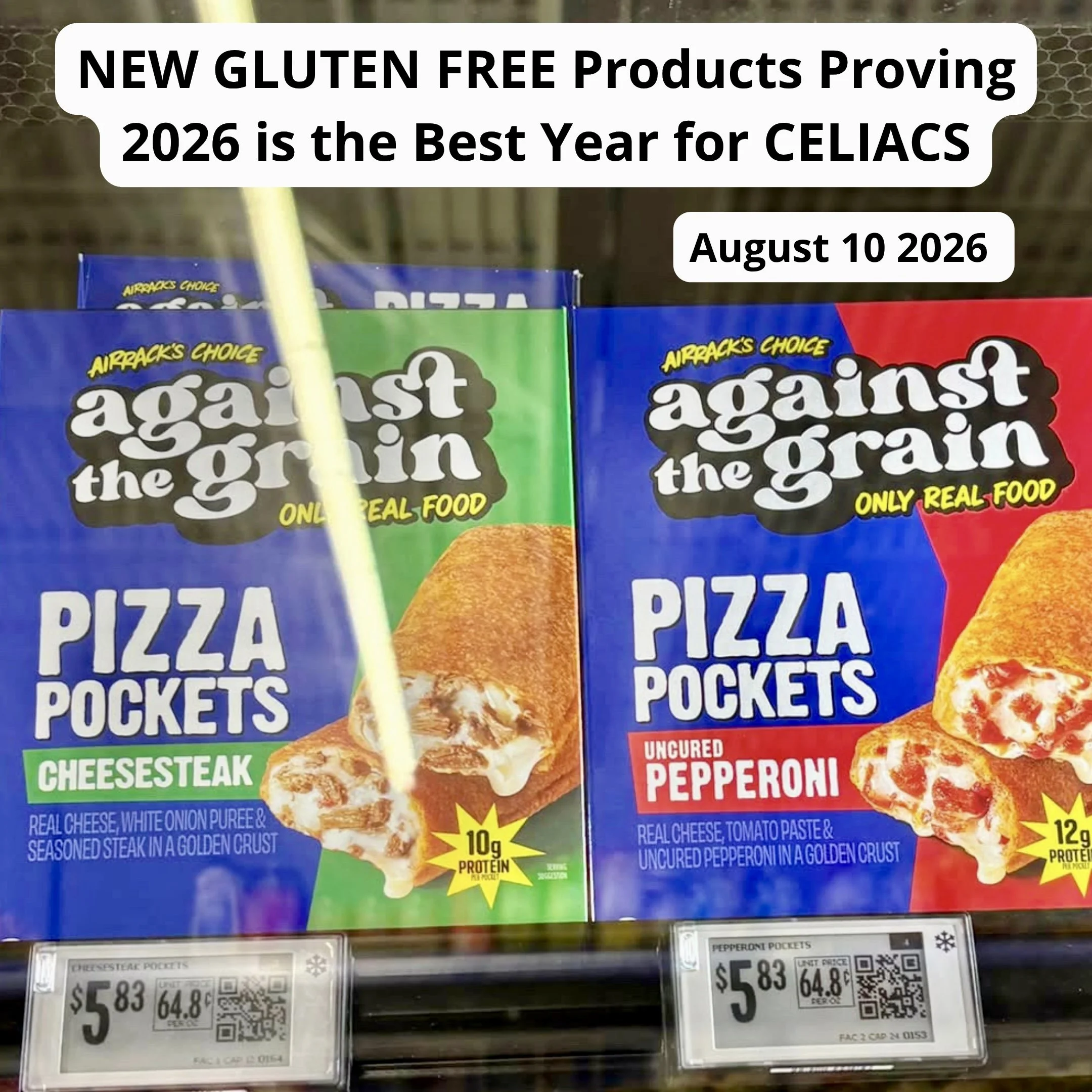20+ NEW Gluten Free Products at US Stores in August 2026 