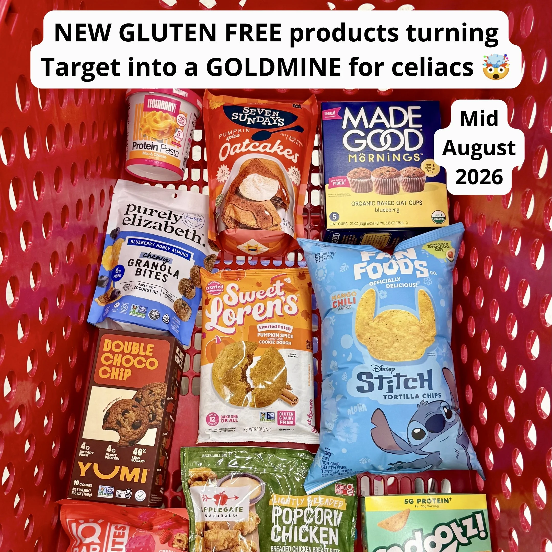 20+ NEW or Surprising Gluten Free Products at Target as of August 2026 