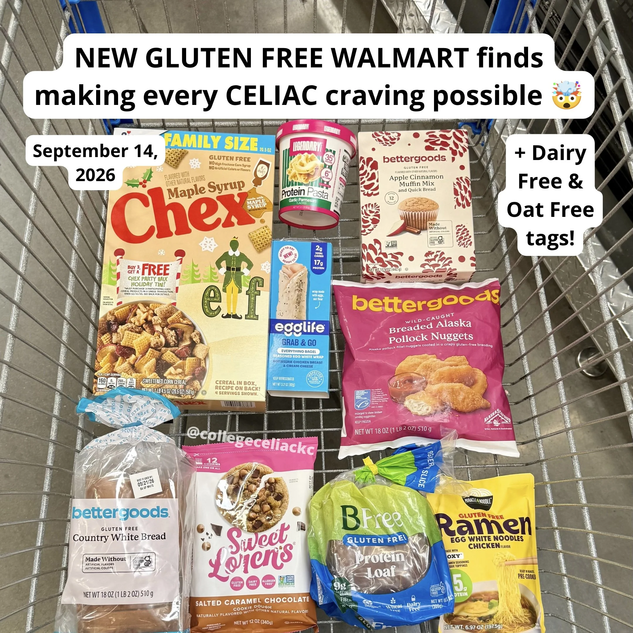 20+ NEW or Surprising Gluten Free Products at Walmart in September 2026
