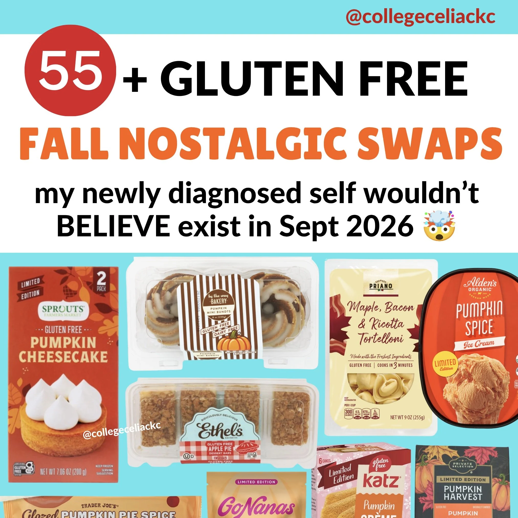55+ Gluten Free FALL Nostalgic Swaps in September 2026 