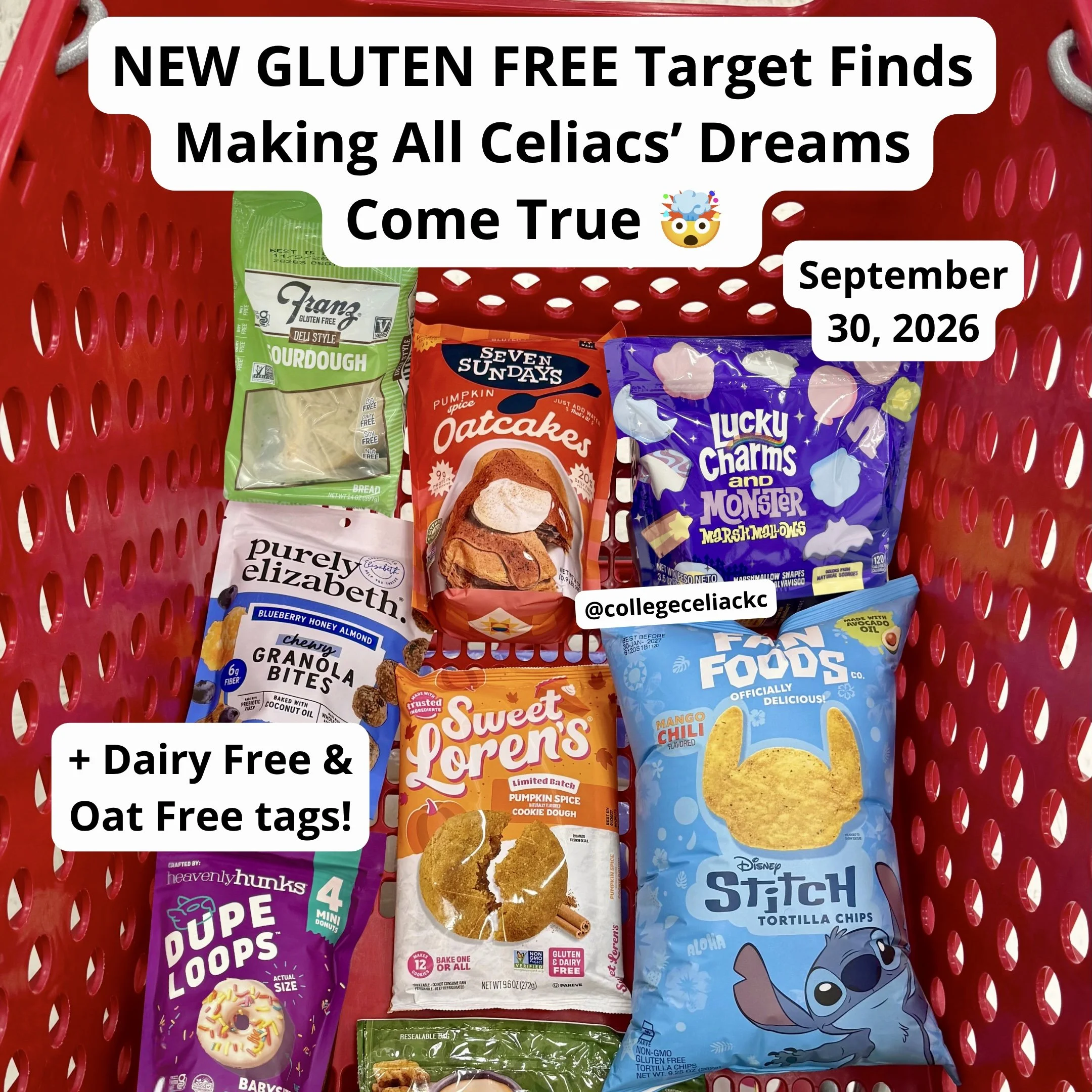 20+ NEW or Surprising Gluten Free Products at Target as of Early October 2026 