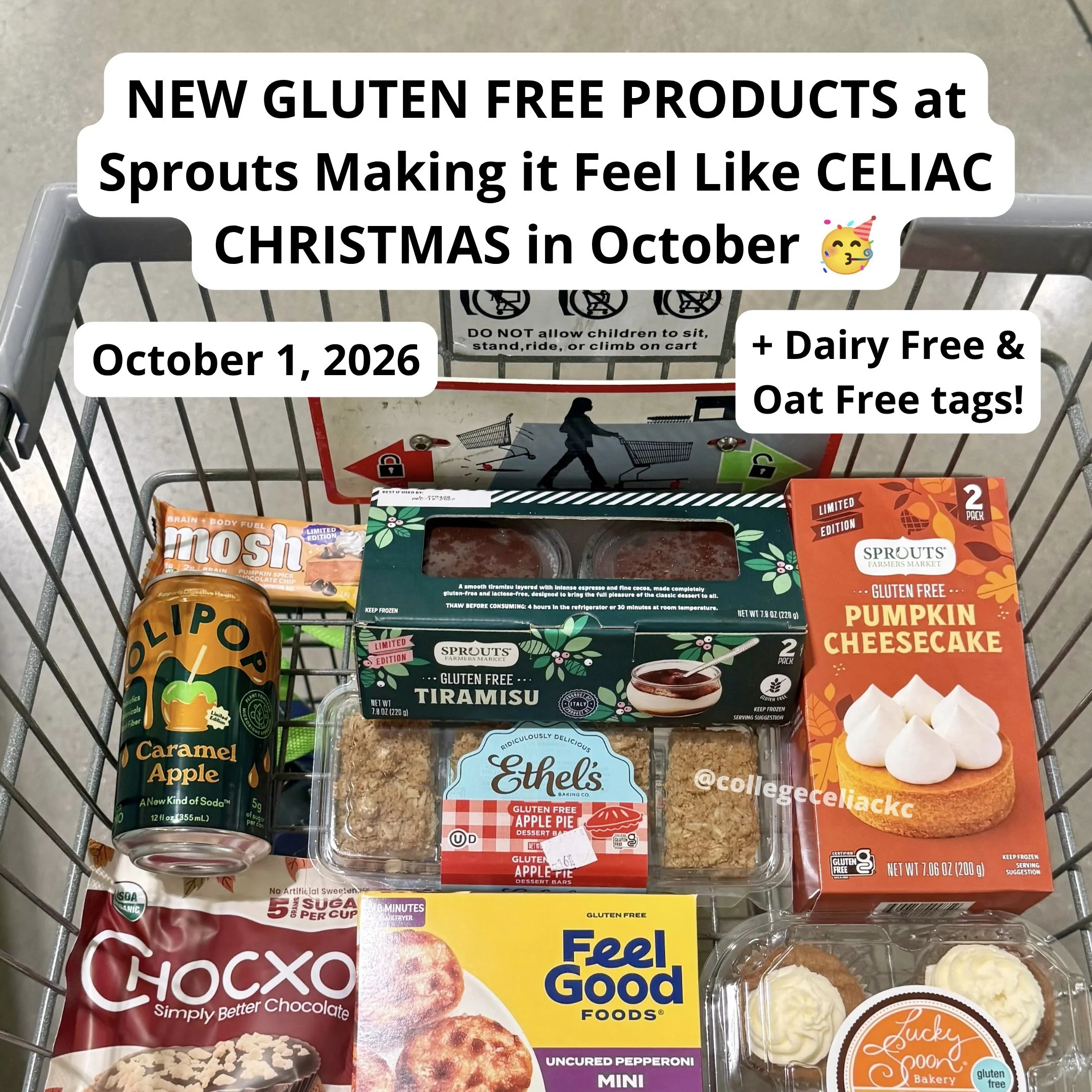 20+ NEW or Surprising Gluten Free Products at Sprouts Farmers Market in Early October 2026 
