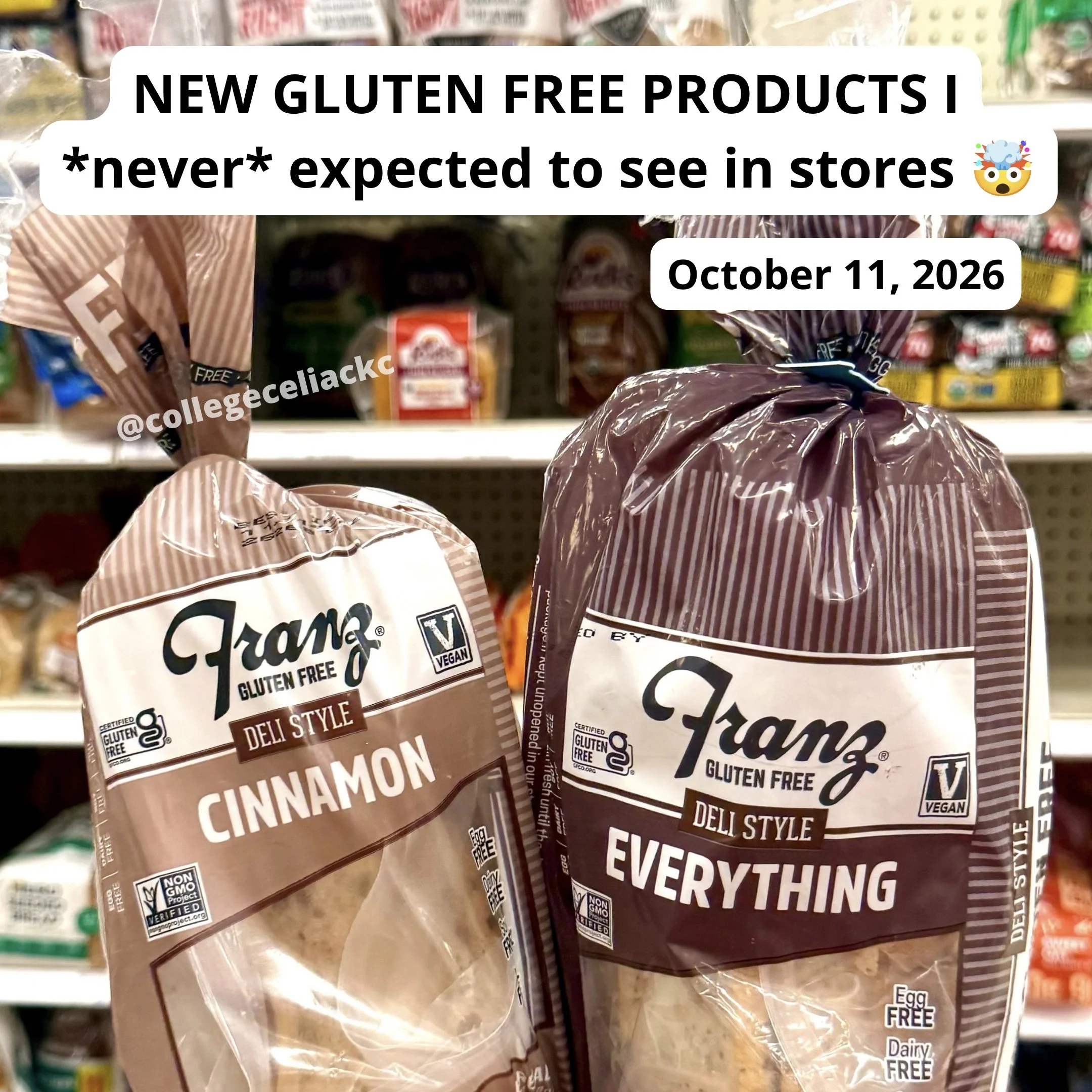 20+ NEW Gluten Free Products at US Stores in Mid October 2026 