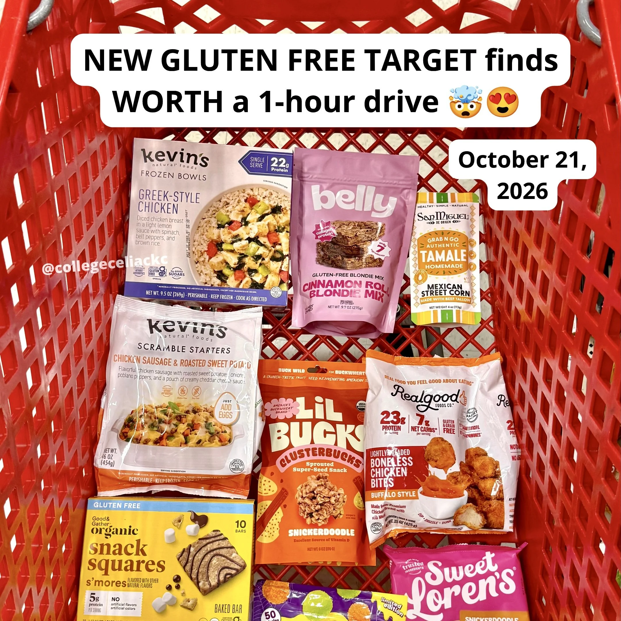 20+ NEW or Surprising Gluten Free Products at Target as of Late October 2026  