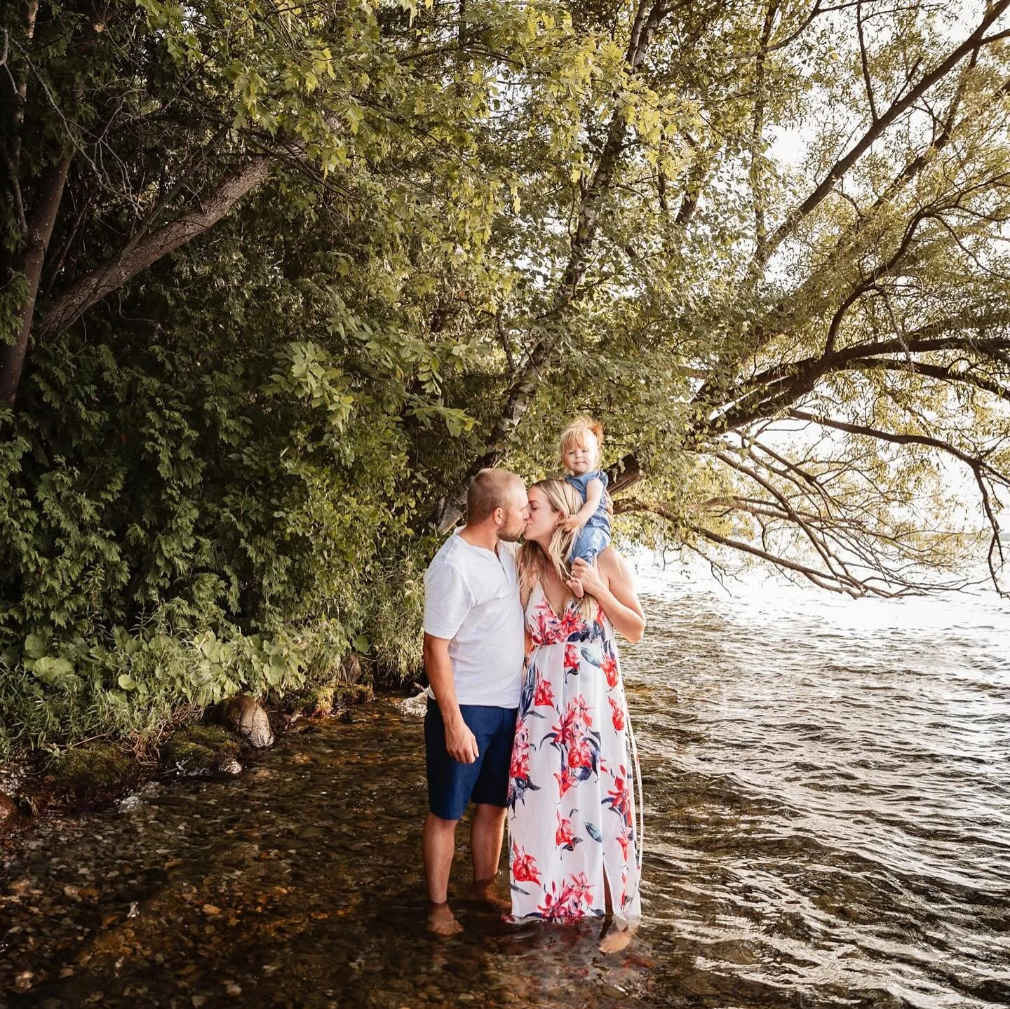 Swipe to see more of this family beach session! There&rsquo;s something magical about capturing families watching the sunset, on a beautiful pebbled beach together. Soaking in every golden moment left of summer ☀️