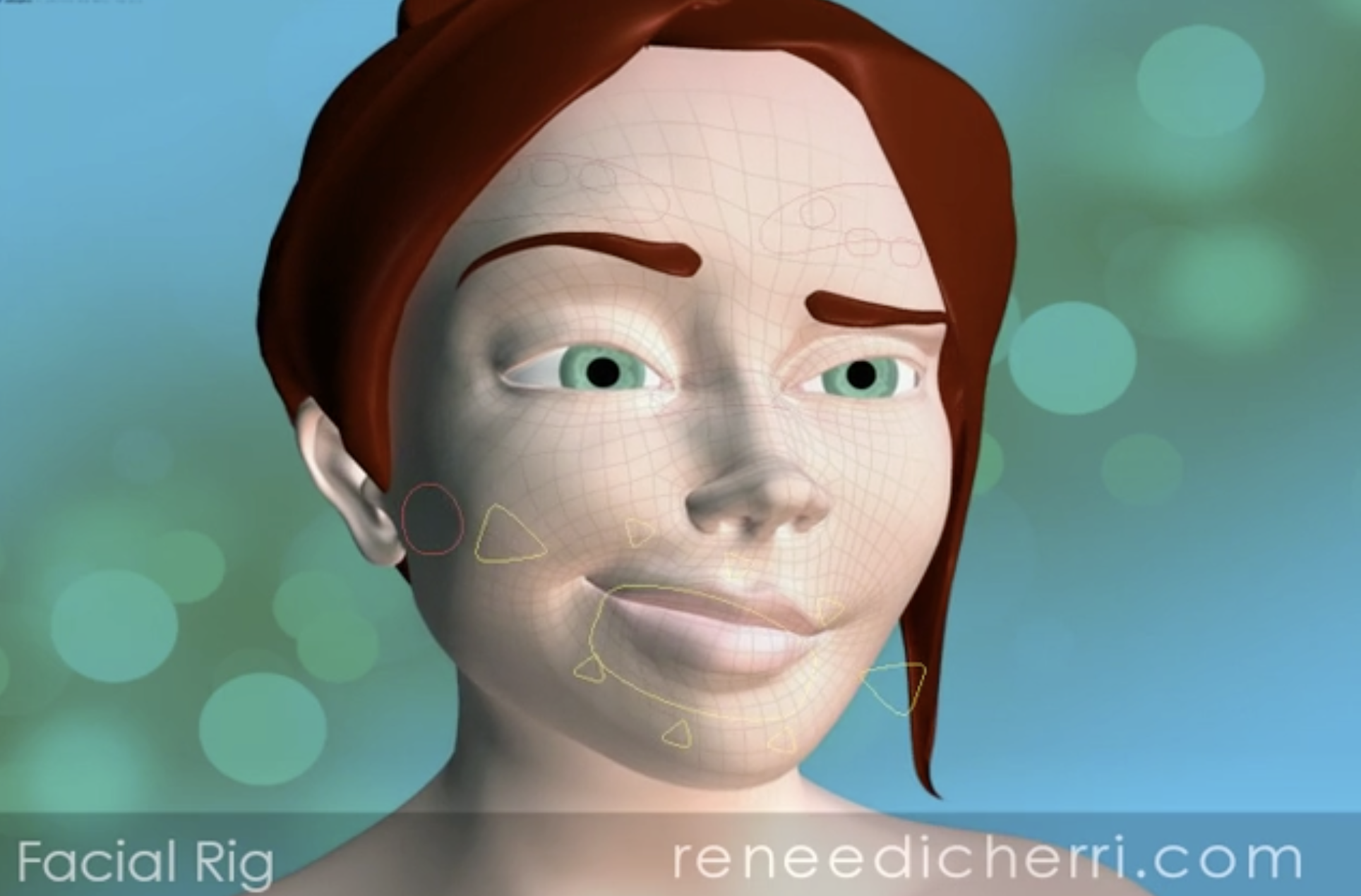 An image of Renée's "Generagirl" smiling smugly.