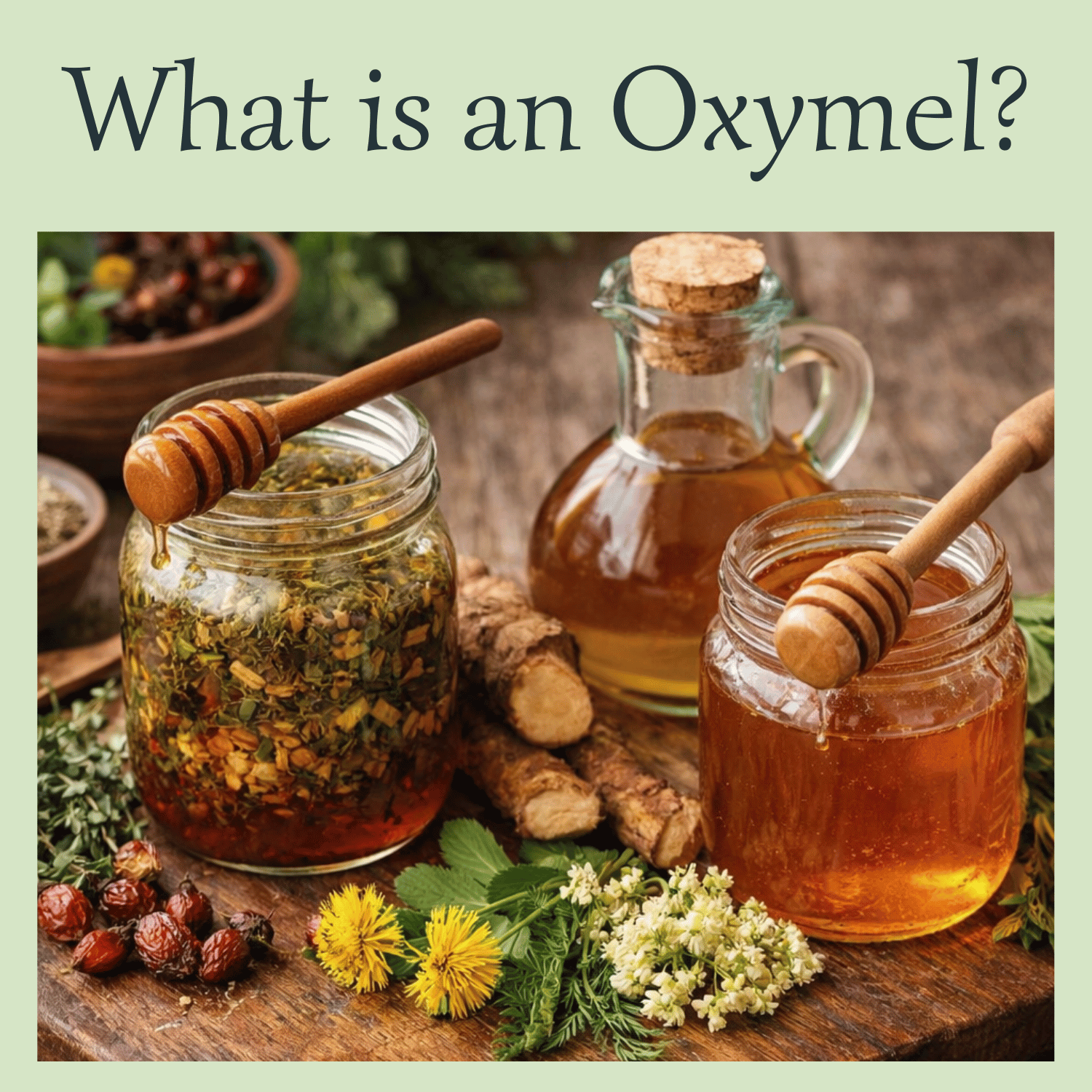 What Is an Oxymel?