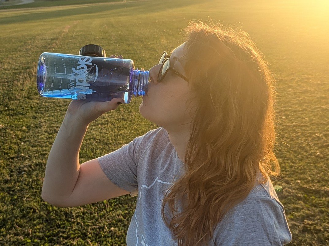 Blue Skies Water Bottle