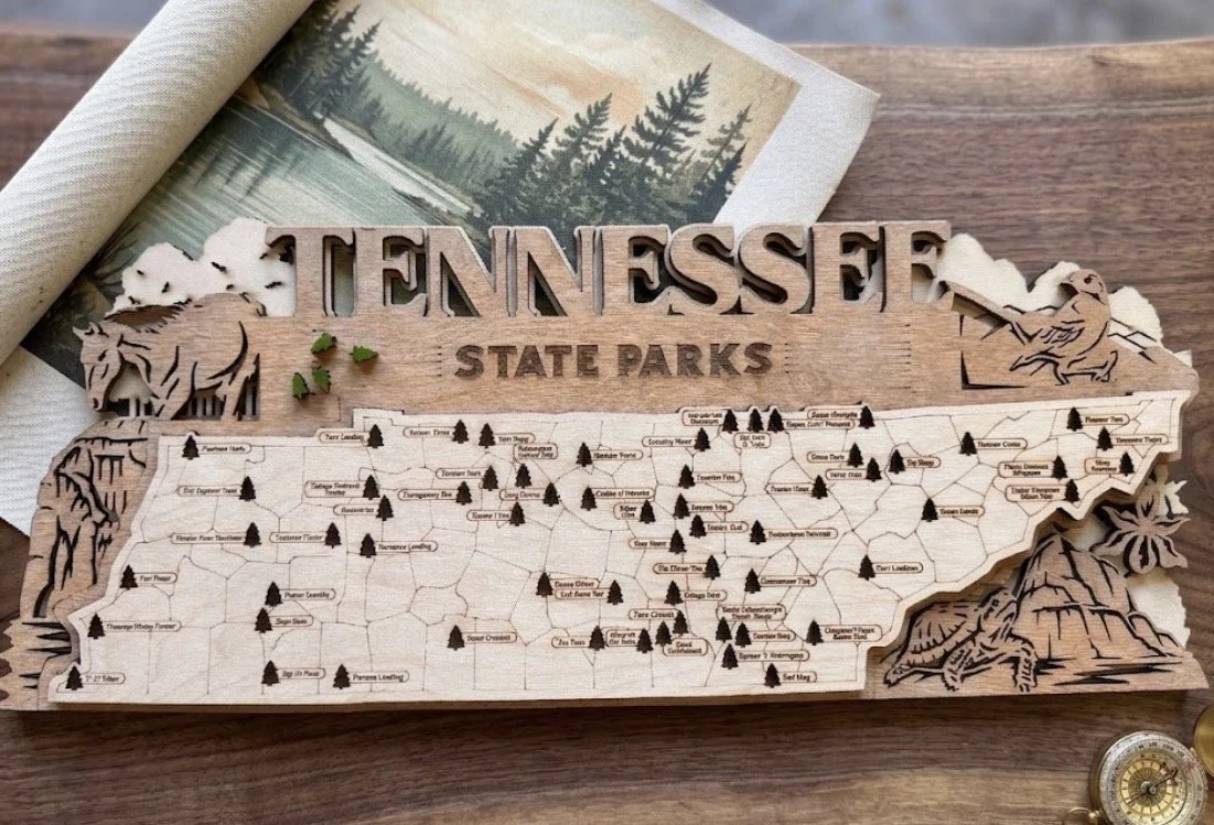 Tennessee State Park Map