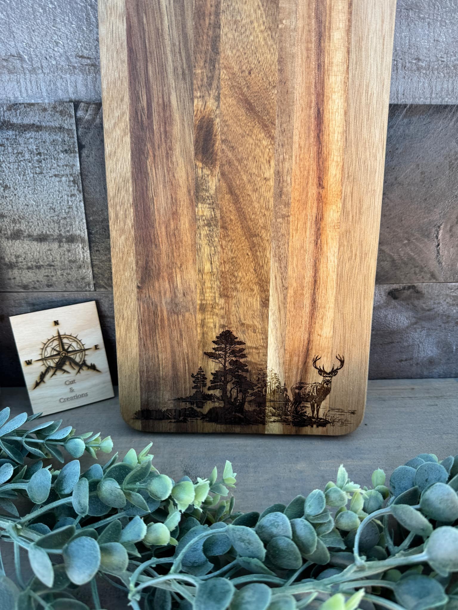 Deer Cutting Board