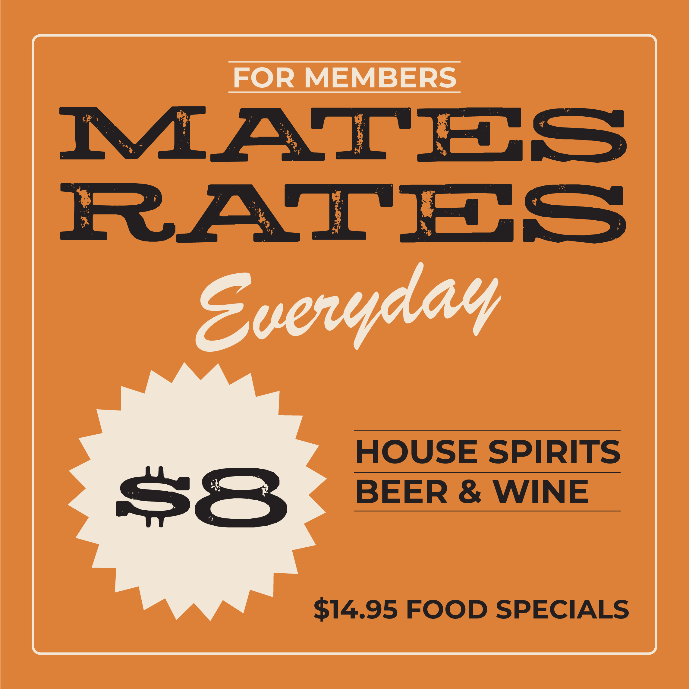 Mates Rates