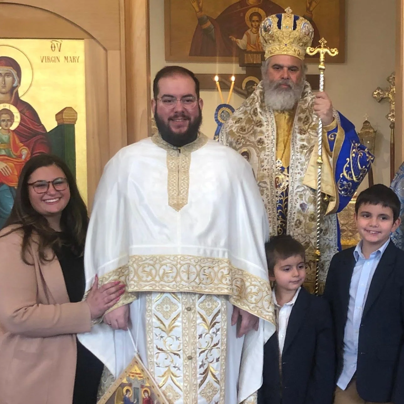 Hierarchal Visit of Bishop Constantine of Sassima