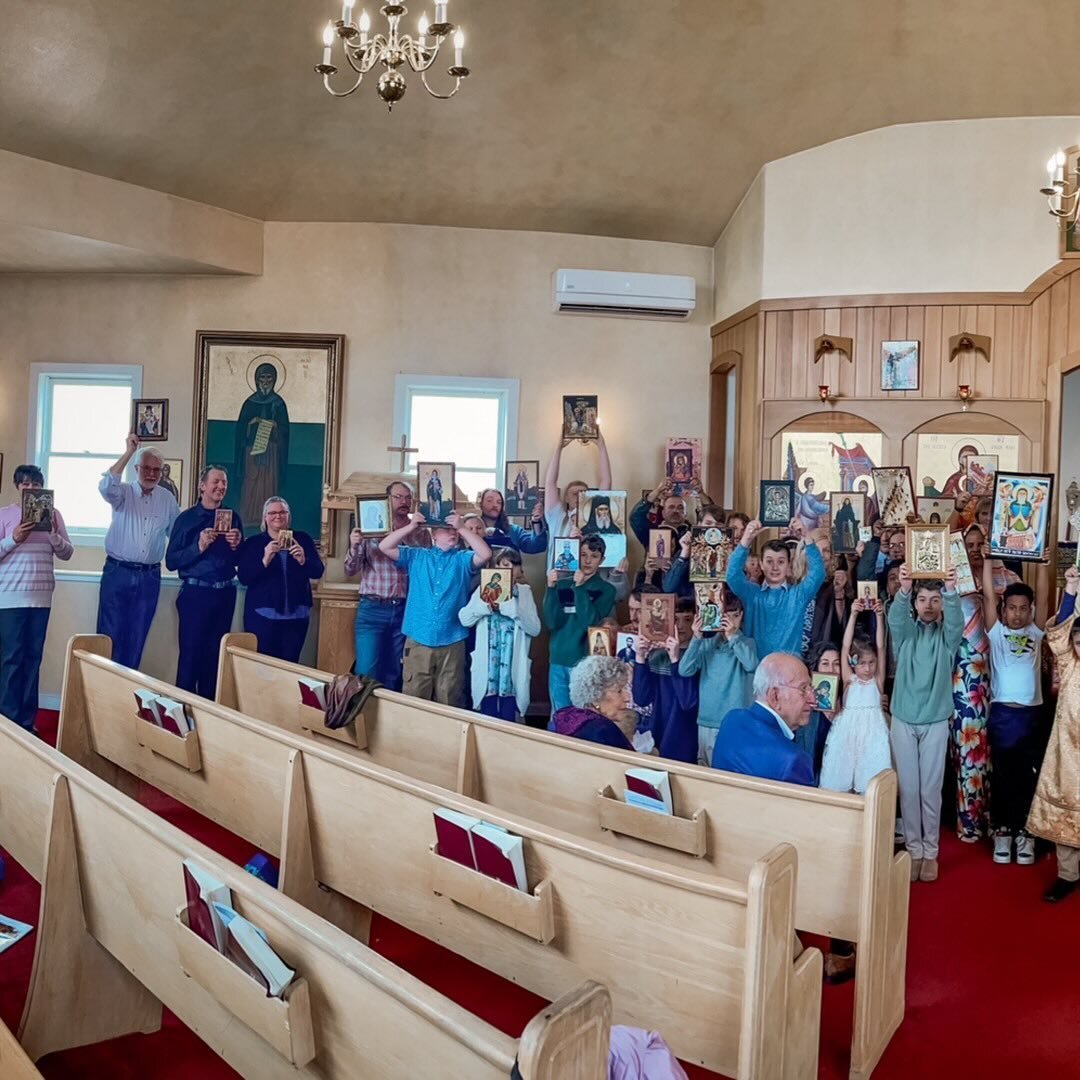 Scenes from a busy and beautiful Sunday of Orthodoxy with our parish family! 

By the Grace of God, we welcomed 17 new Catechumens of the Church and processed with our holy icons commemorating the triumph of Orthodoxy and the restoration of holy icon