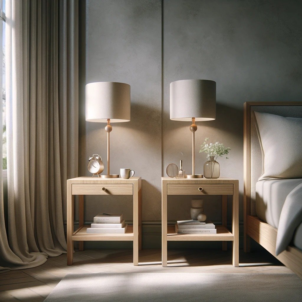Our rustic bedside table, made from reclaimed wood, tells a story of sustainability and style. Each unique piece adds warmth and character to your bedroom, featuring a drawer and shelf for convenient storage.