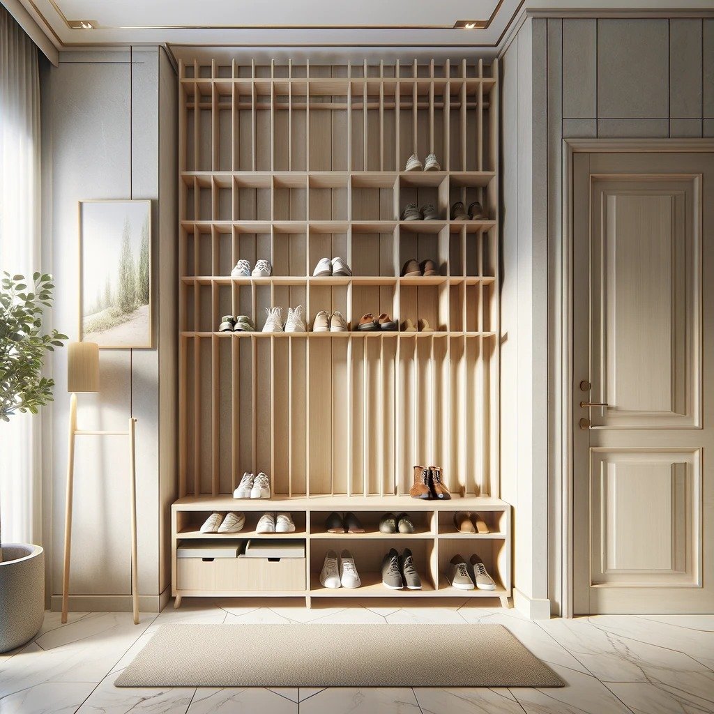Designed with the modern family in mind, our durable shoe rack is not only stylish but built to withstand daily use, ensuring your footwear stays neatly lined up and ready to go