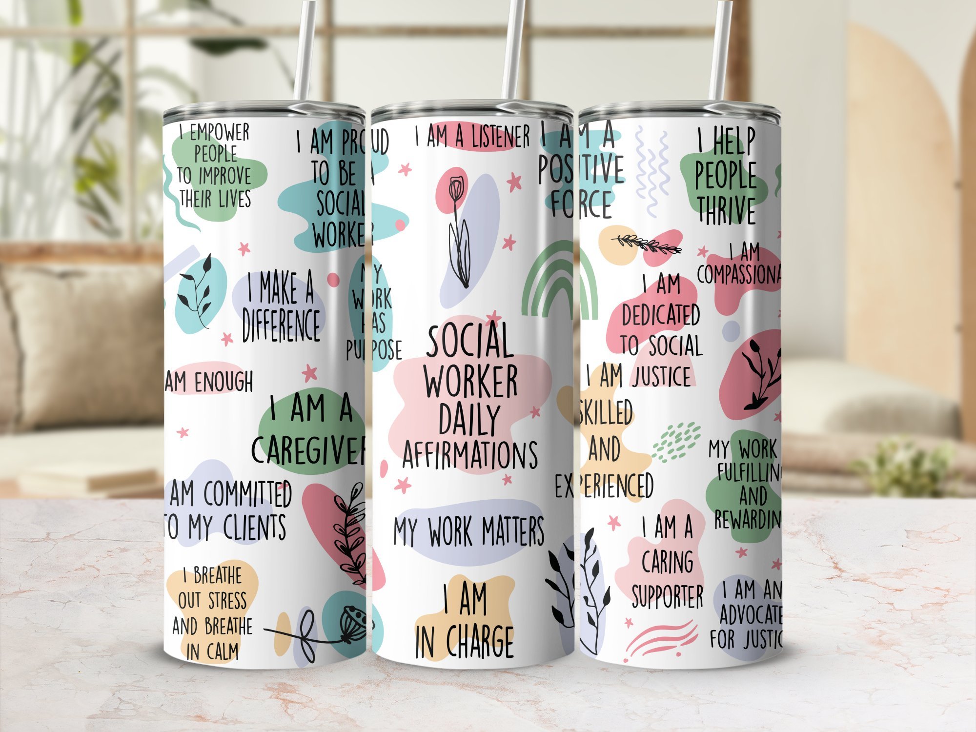 Social Worker Tumbler
