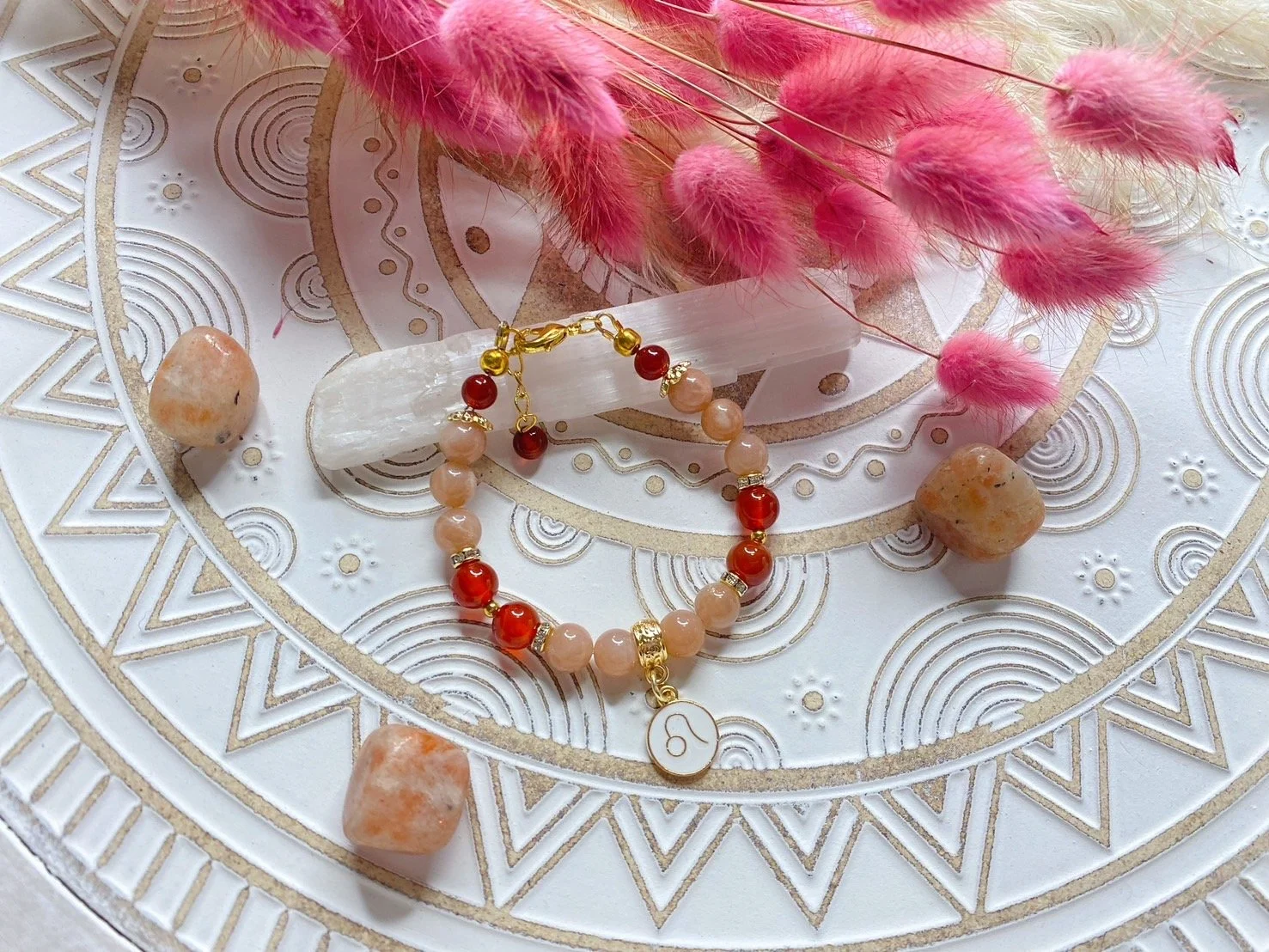 Zodiac Birth Stone Bracelet -  Capricorn