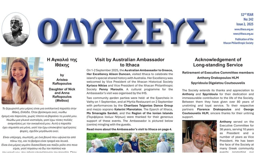 Odysseus newspaper - view latest edition