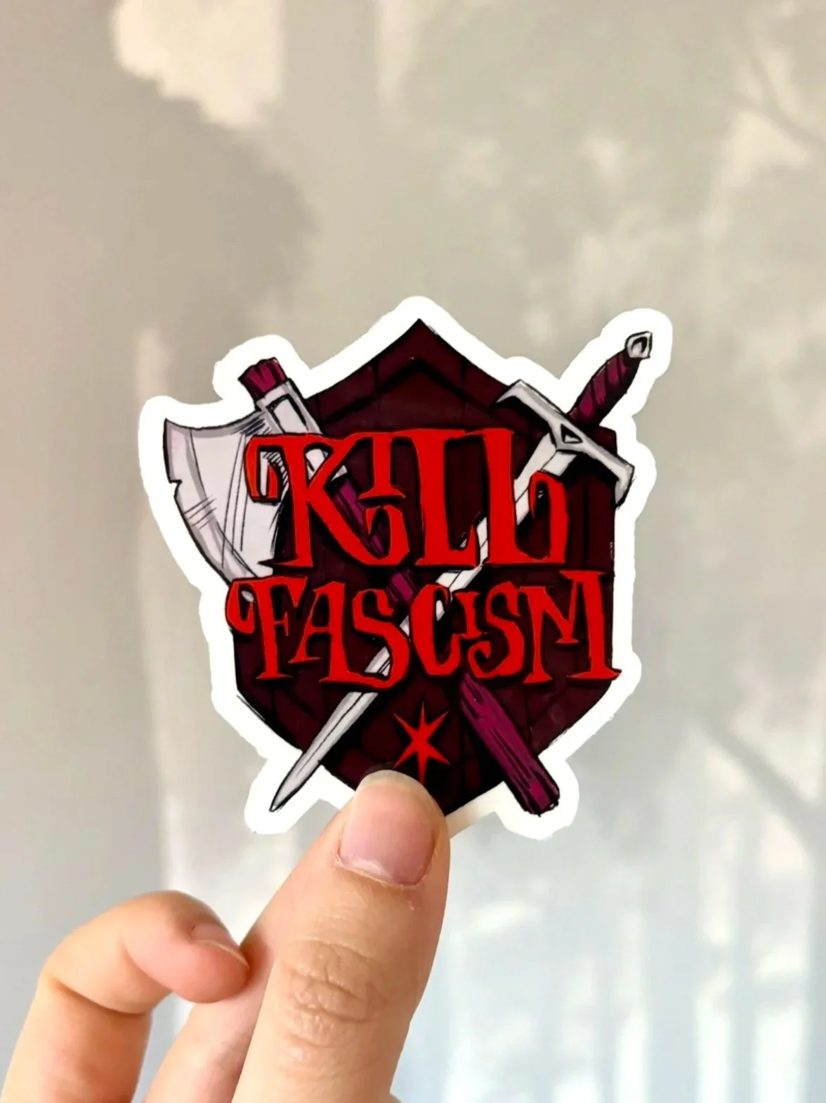Kill Fascism | vinyl sticker