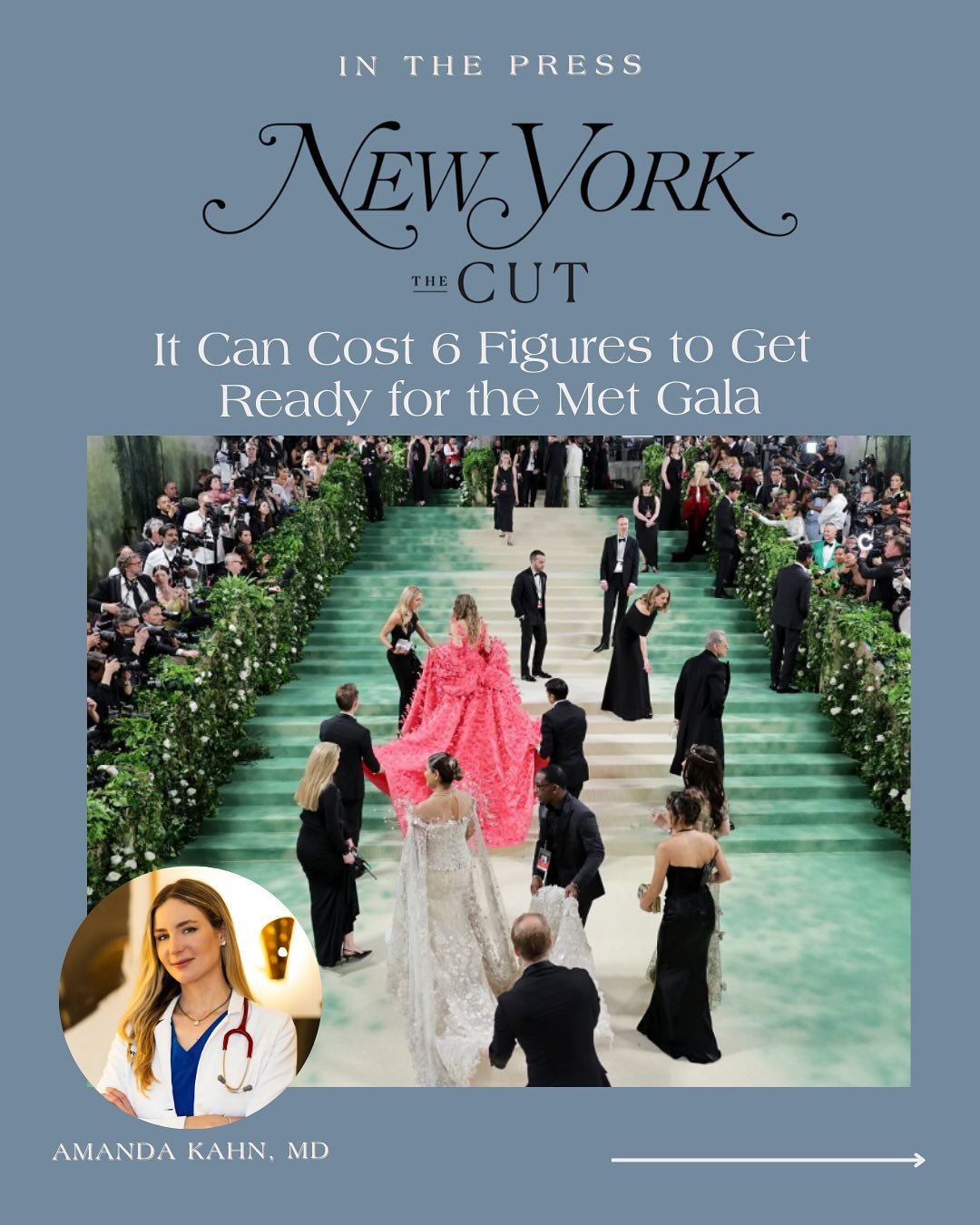 Honored to be featured in The Cut&rsquo;s Met Gala story,&nbsp;&ldquo;It Can Cost 6 Figures to Get Ready for the Met Gala&rdquo; by Jennifer G. Sullivan, sharing how propranolol helps you stay calm, cool, and red carpet&ndash;ready! 

@thecut 
@jenn_