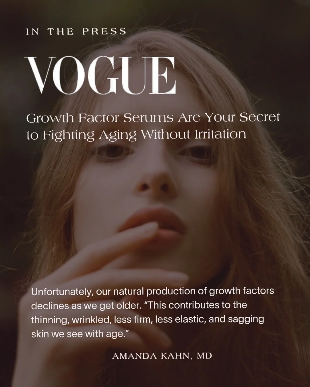 As we age, natural growth factor production declines, contributing to changes in skin firmness and texture. In this feature, I shared my perspective on why not all growth factor products are created equal and what to look for in science-backed formul