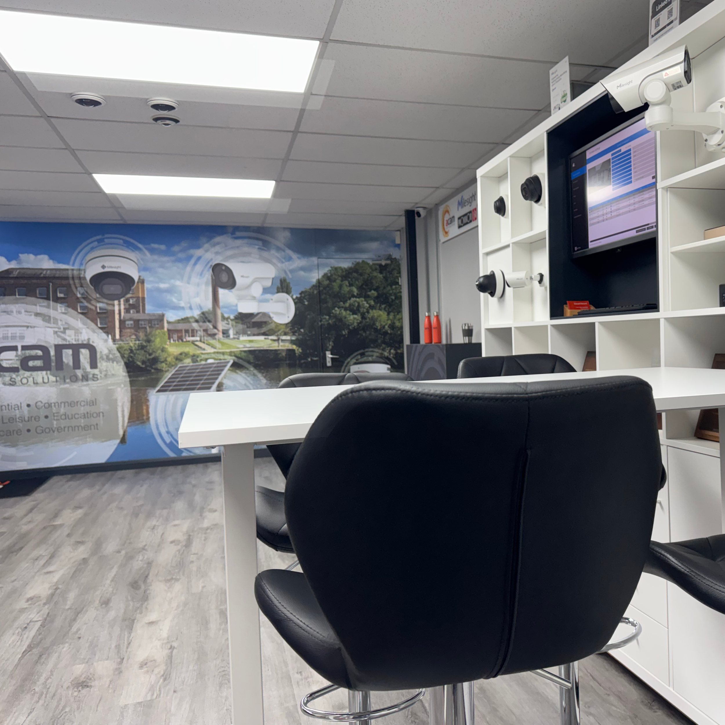 Planning a CCTV Project? Demo, Test and Compare Cameras in our Showroom