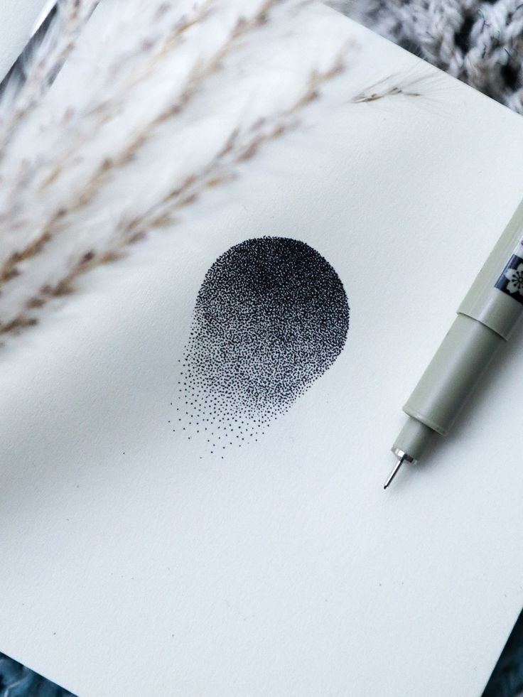 Atelier initiation an pointillisme au feutre noir - mercredi 8 avril de 14h00 à 16h00