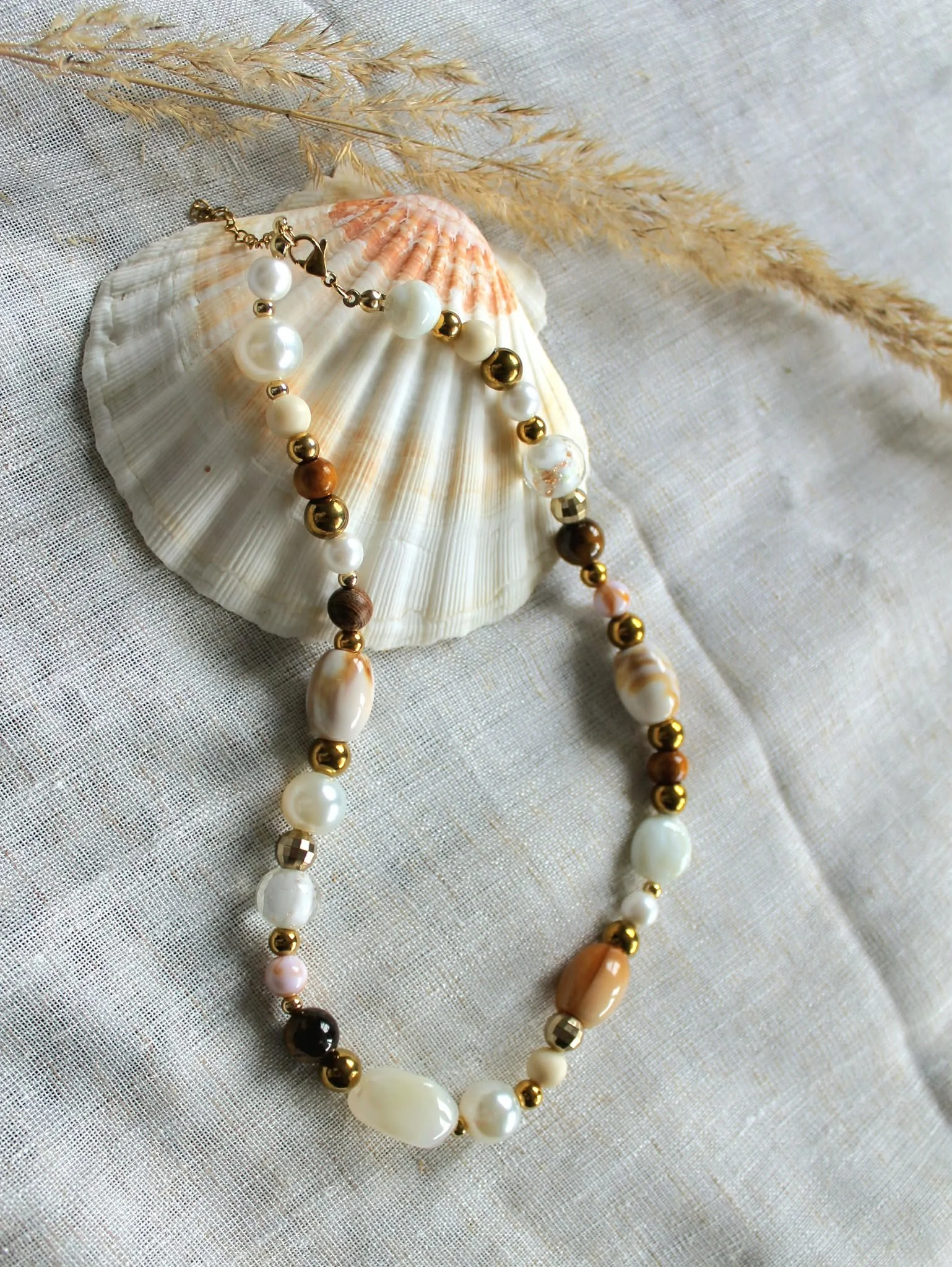 Atelier création collier grosse perle - Samedi 11 avril de 16h00 à 18h00