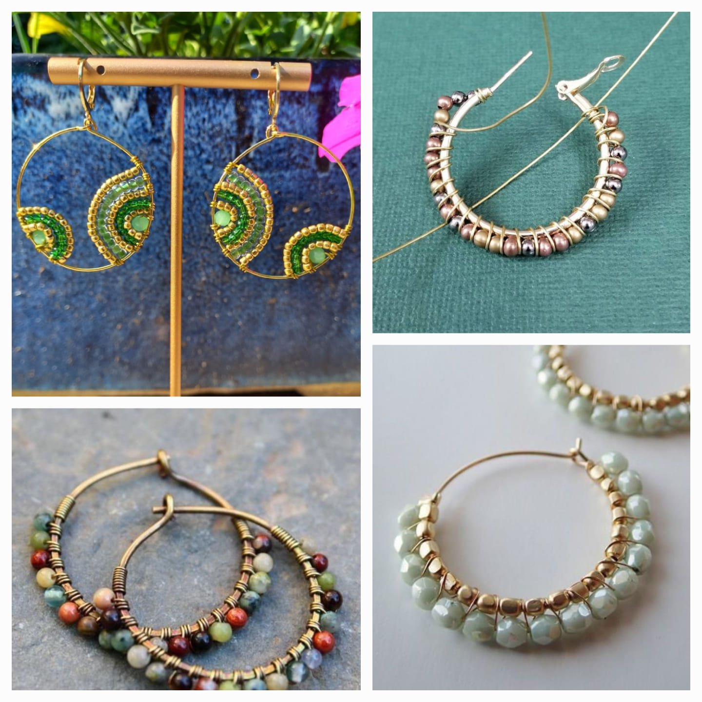 Atelier boucles d'oreilles en perles colorées - samedi 28 juin de 16h00 à 17h30