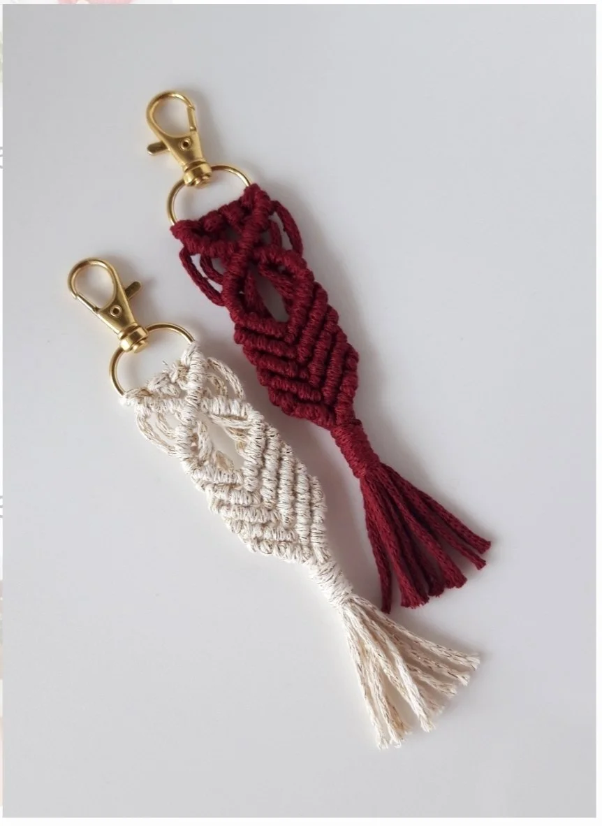Atelier macramé breloque tissée - Mercredi 17 décembre de 16h00 à 18h00