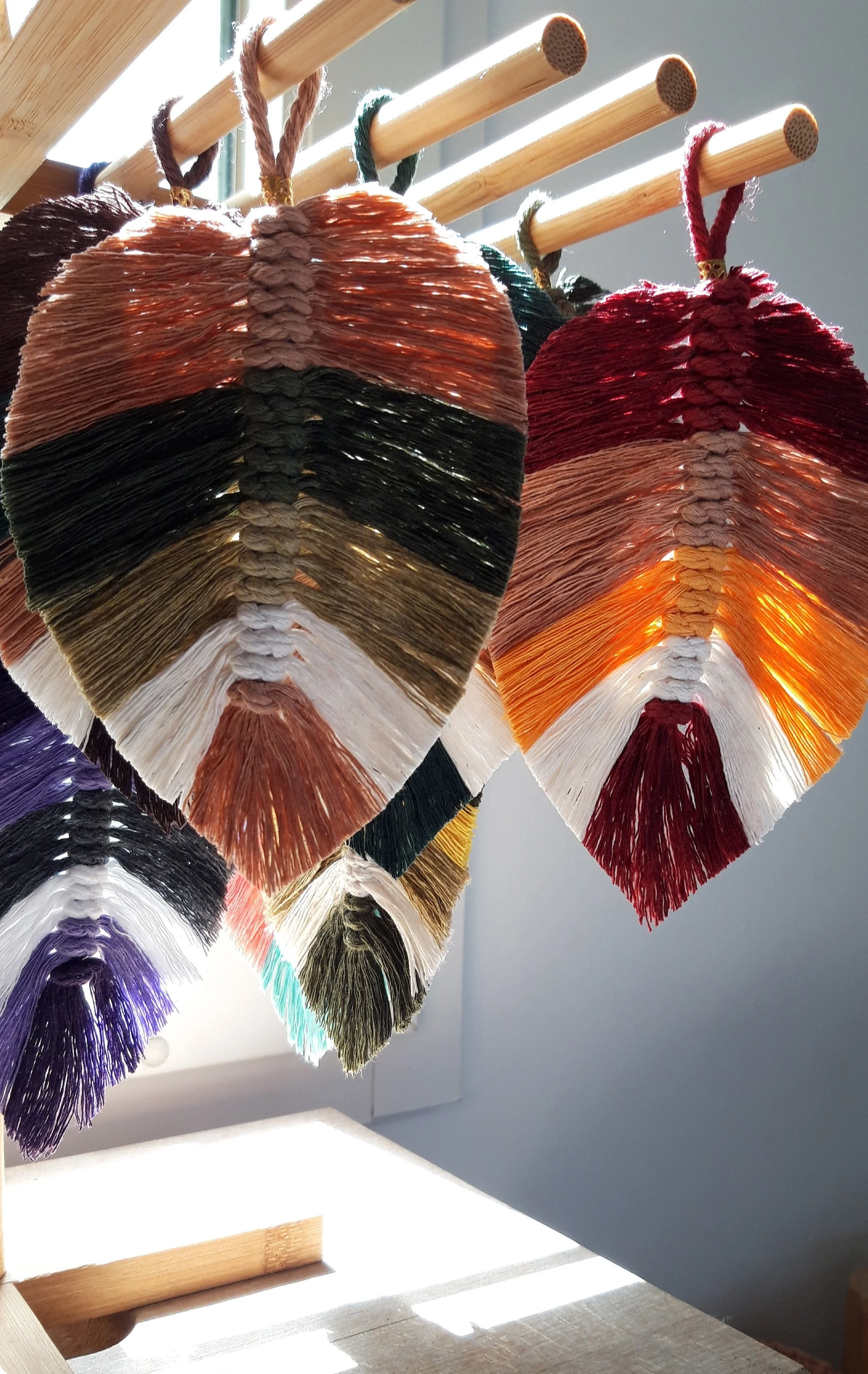 Atelier macramé Plumes et feuilles - Mercredi 15 avril de 10h30 à 12h00