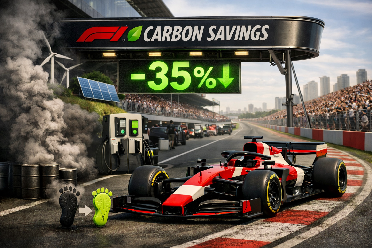 F1 is redesigning the race to net zero.Here’s what the sport actually did