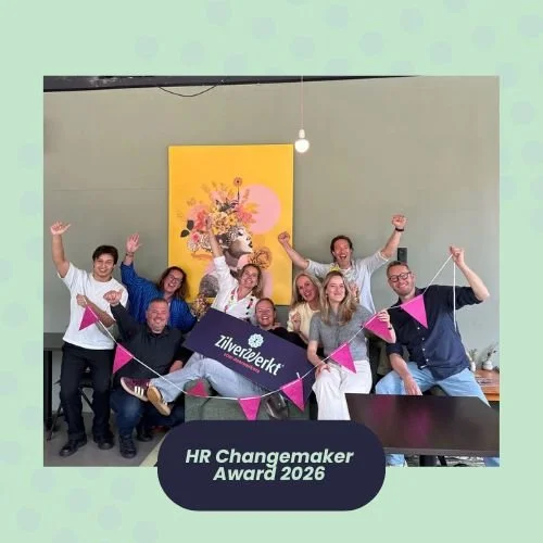 ZilverWerkt genomineerd voor de HR Changemaker Award 2026