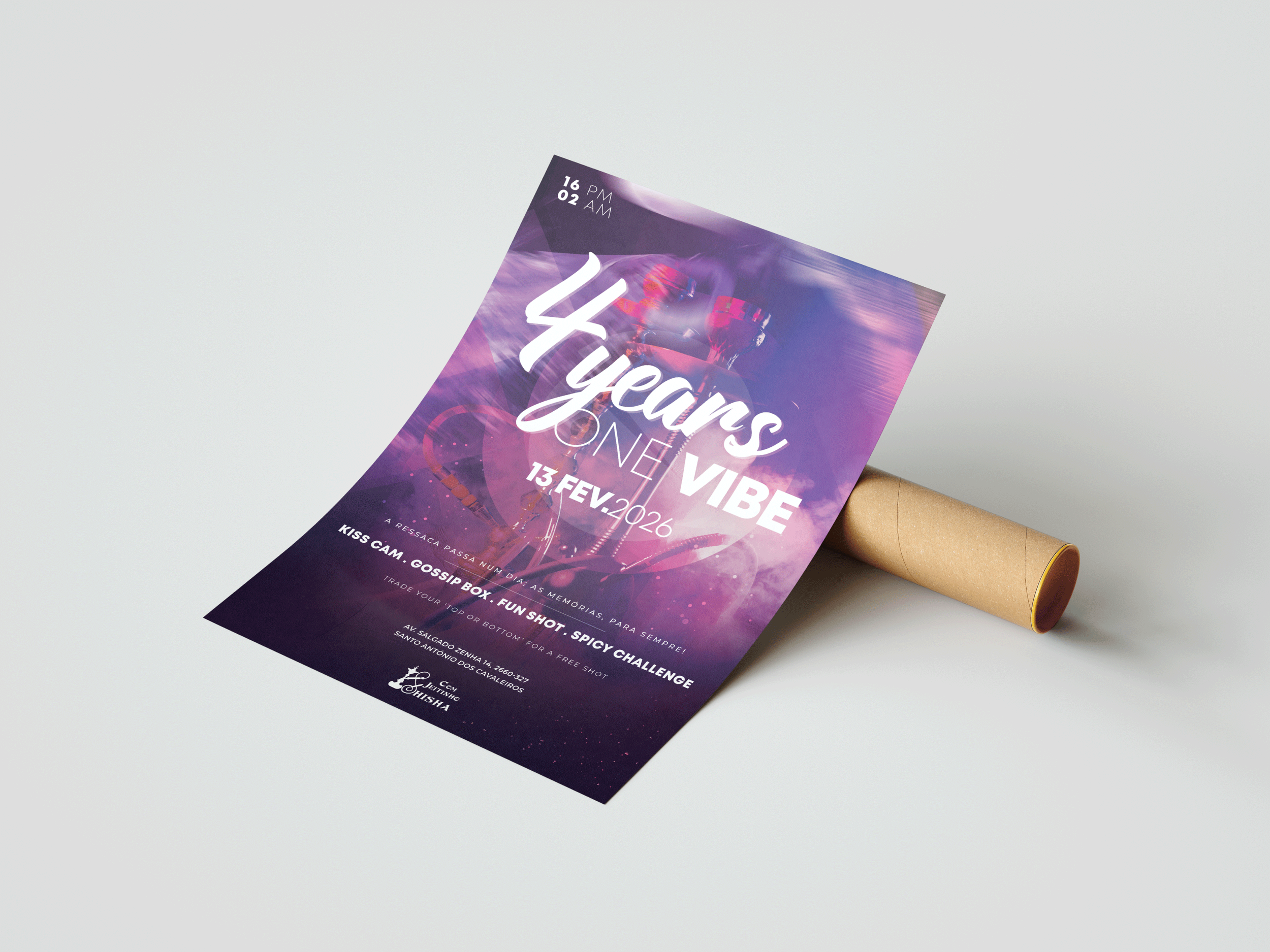 Comunicação Visual - 4 Years One Vibe