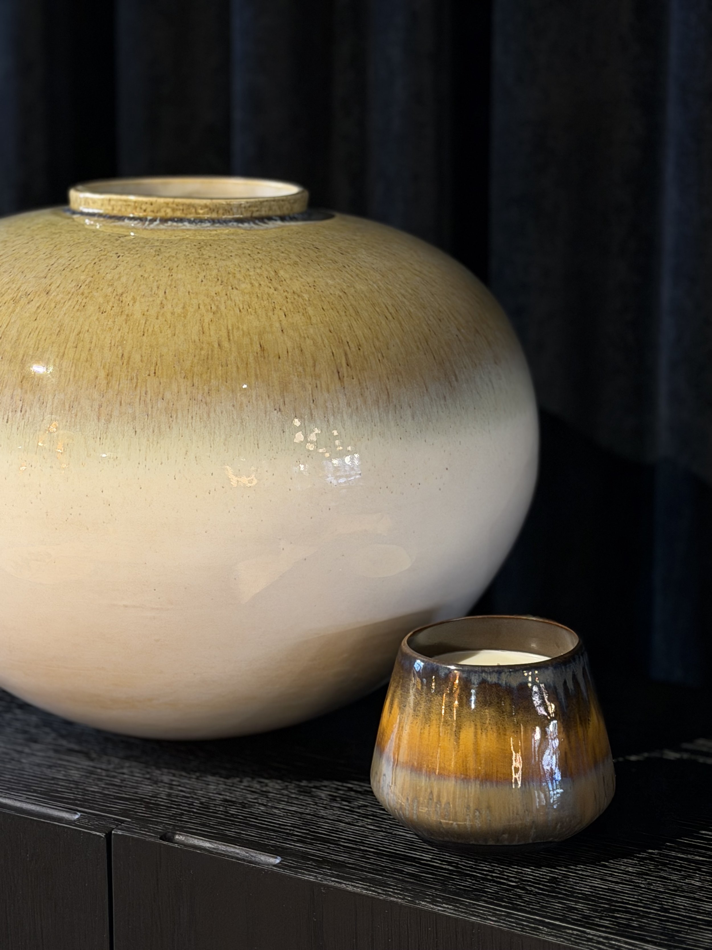 Vase Oliver en céramique design