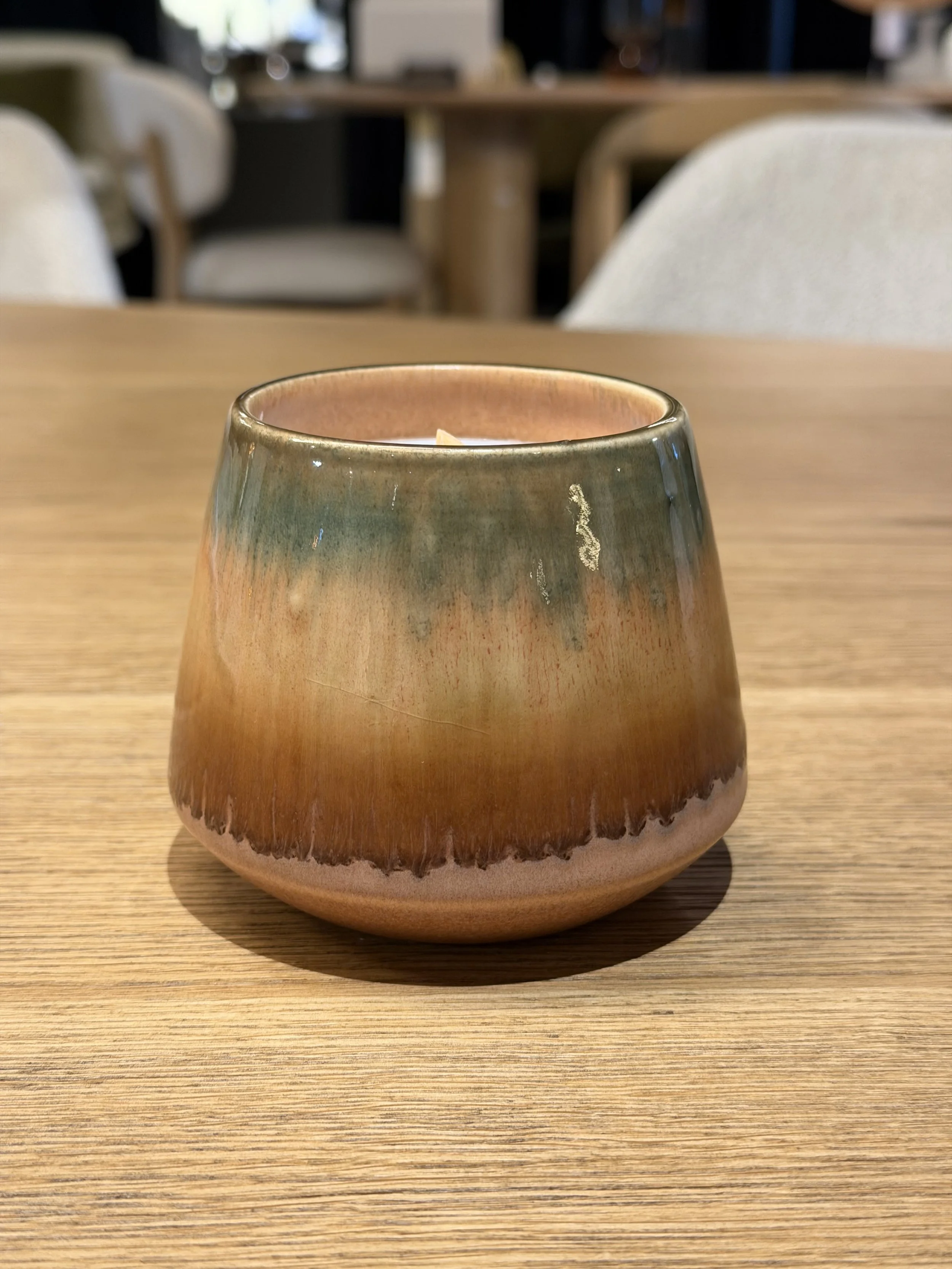 Pot à bougie en céramique Reactor