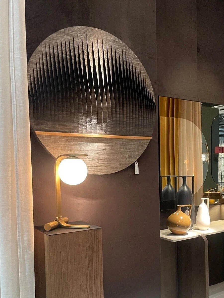 Panneau mural  3D en jacinthe d’eau et chêne