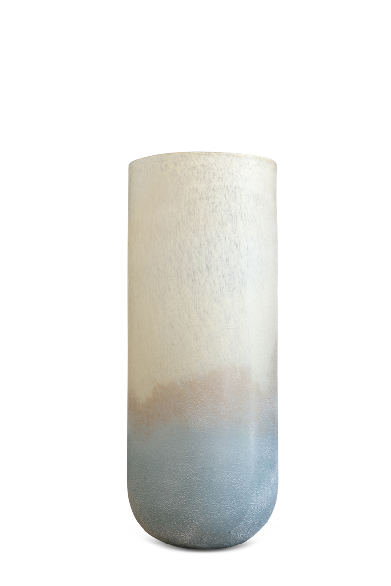 Vase Skye Vase en verre texturé