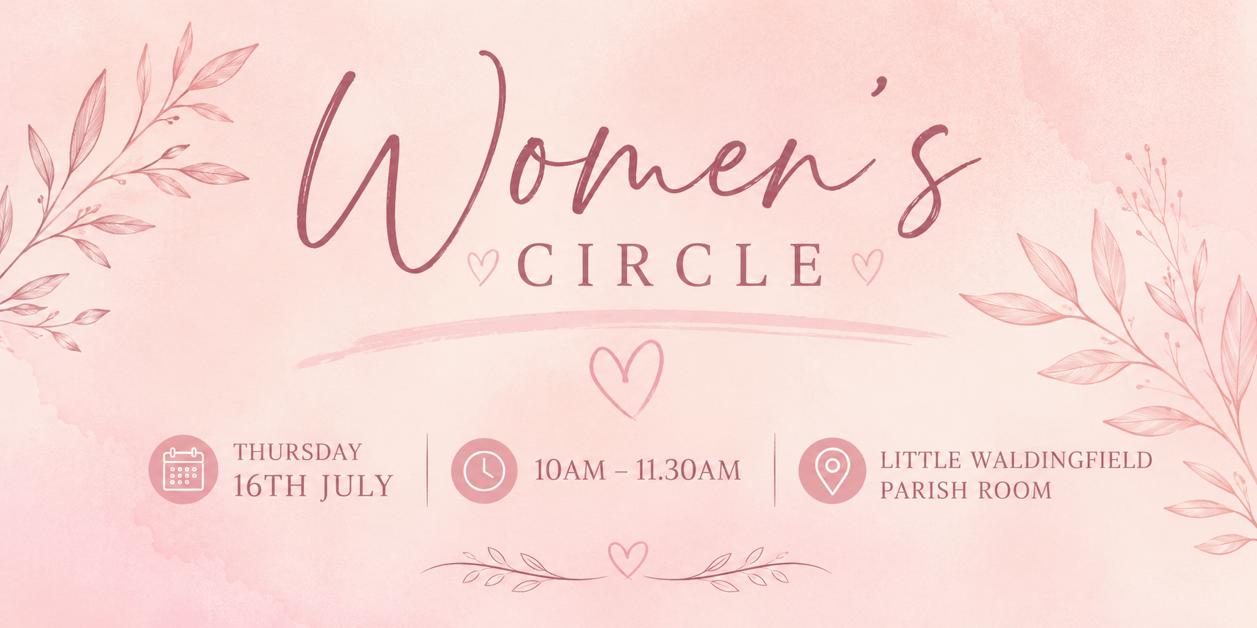 Women's Circle Little Waldingfield Daytime