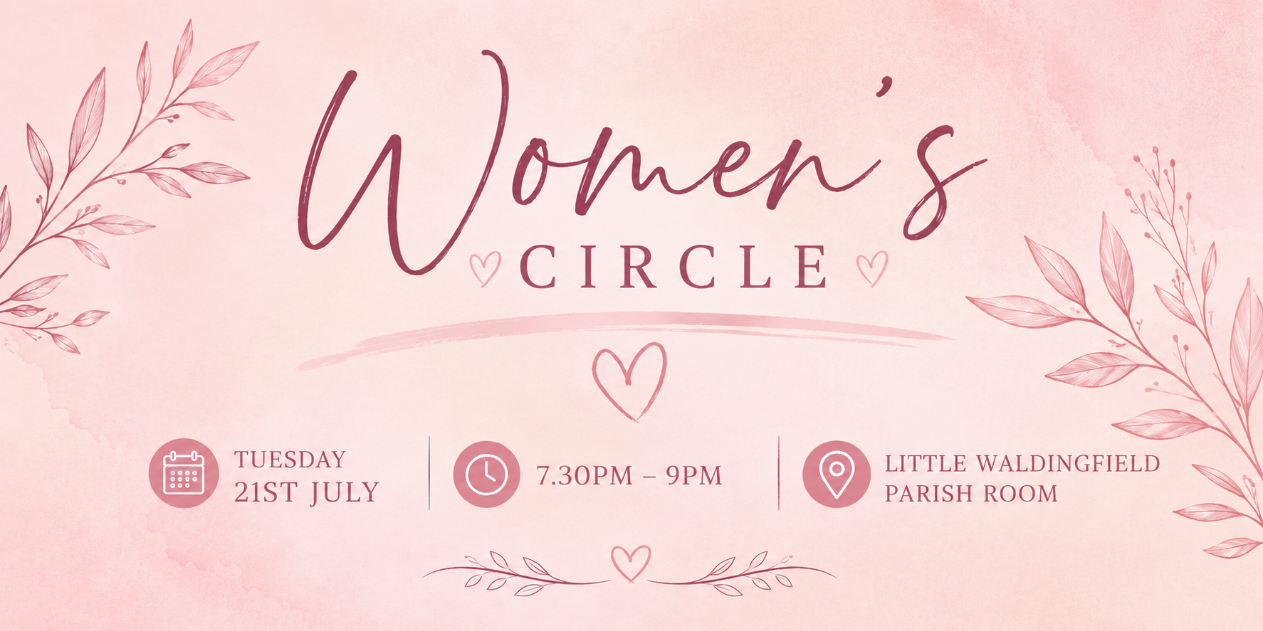 Women's Circle Little Waldingfield Evening 