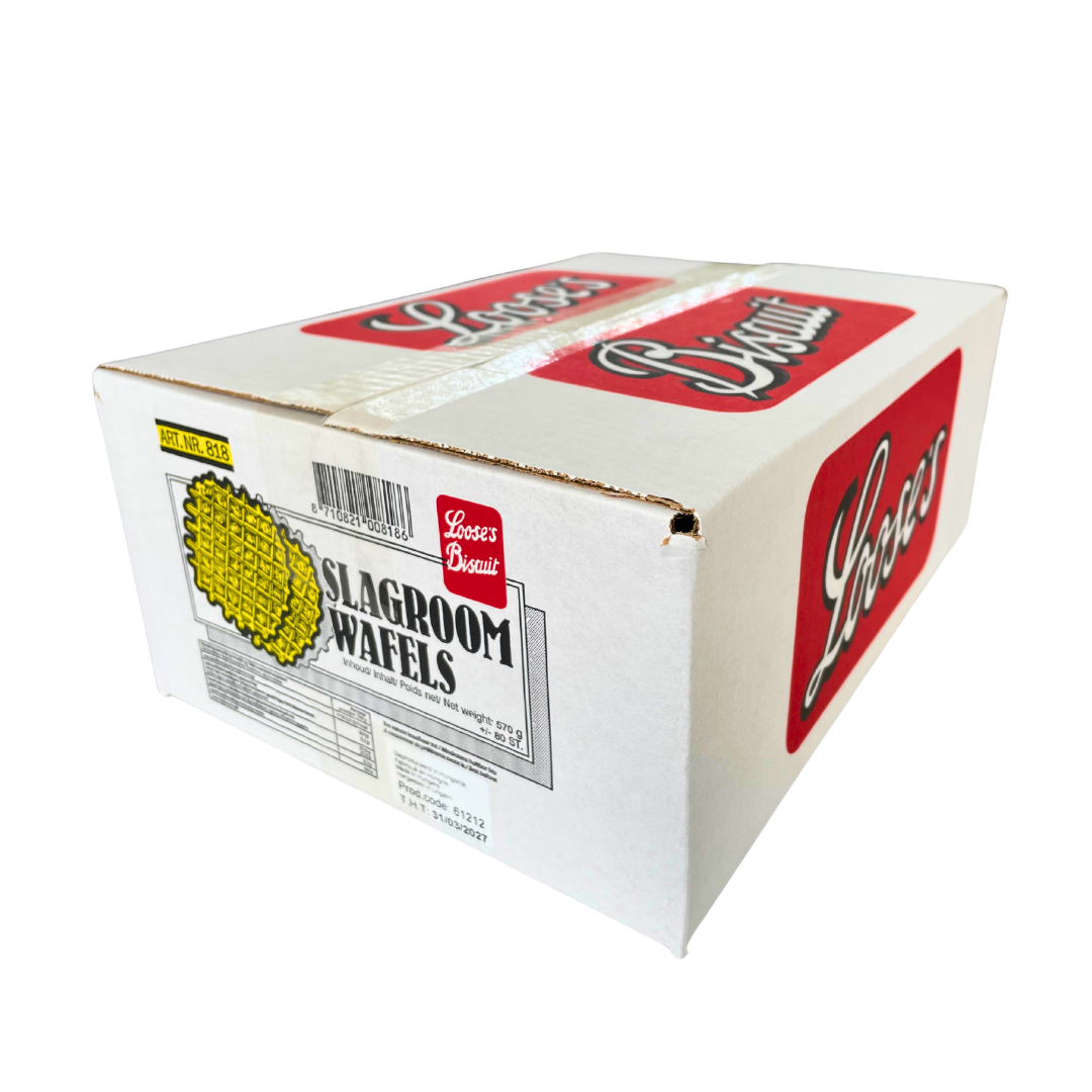 818 gaufres Slagroom de 100 mm - Carton