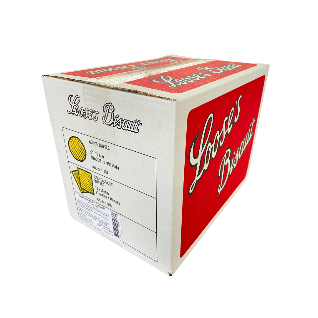 8033 Palletto Rood - cônes souples rouges - Carton