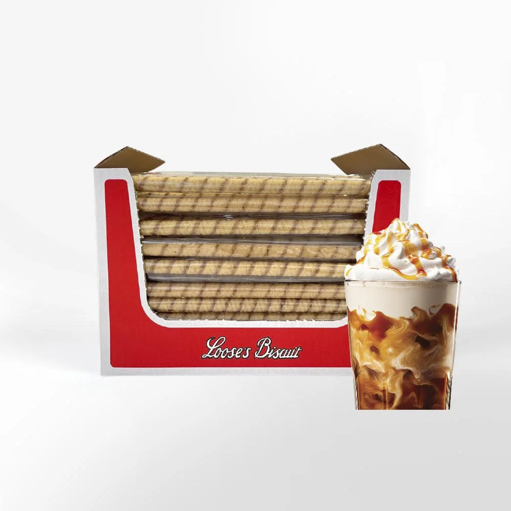 Loose's Biscuit Barista Straw single