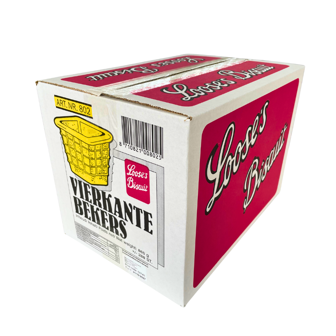 802 Viekante - coupelles à dessert carrées - carton