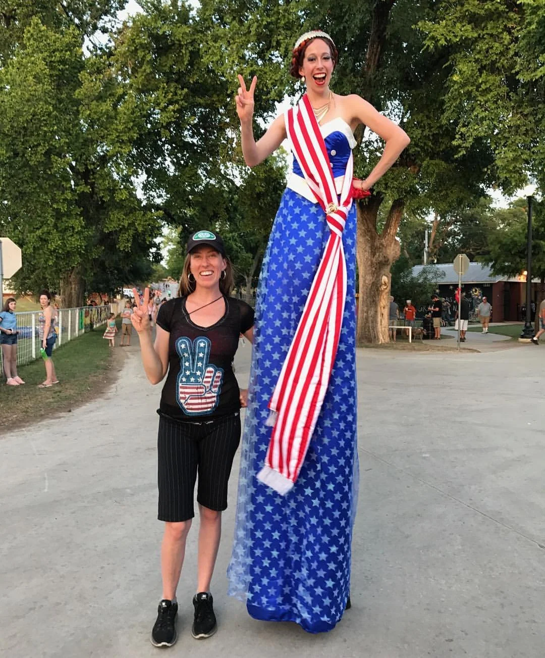 Pic - Community - 4th of July stilts.jpg