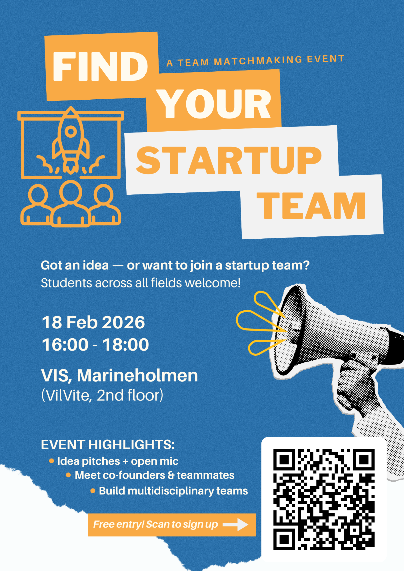 Find your startup team