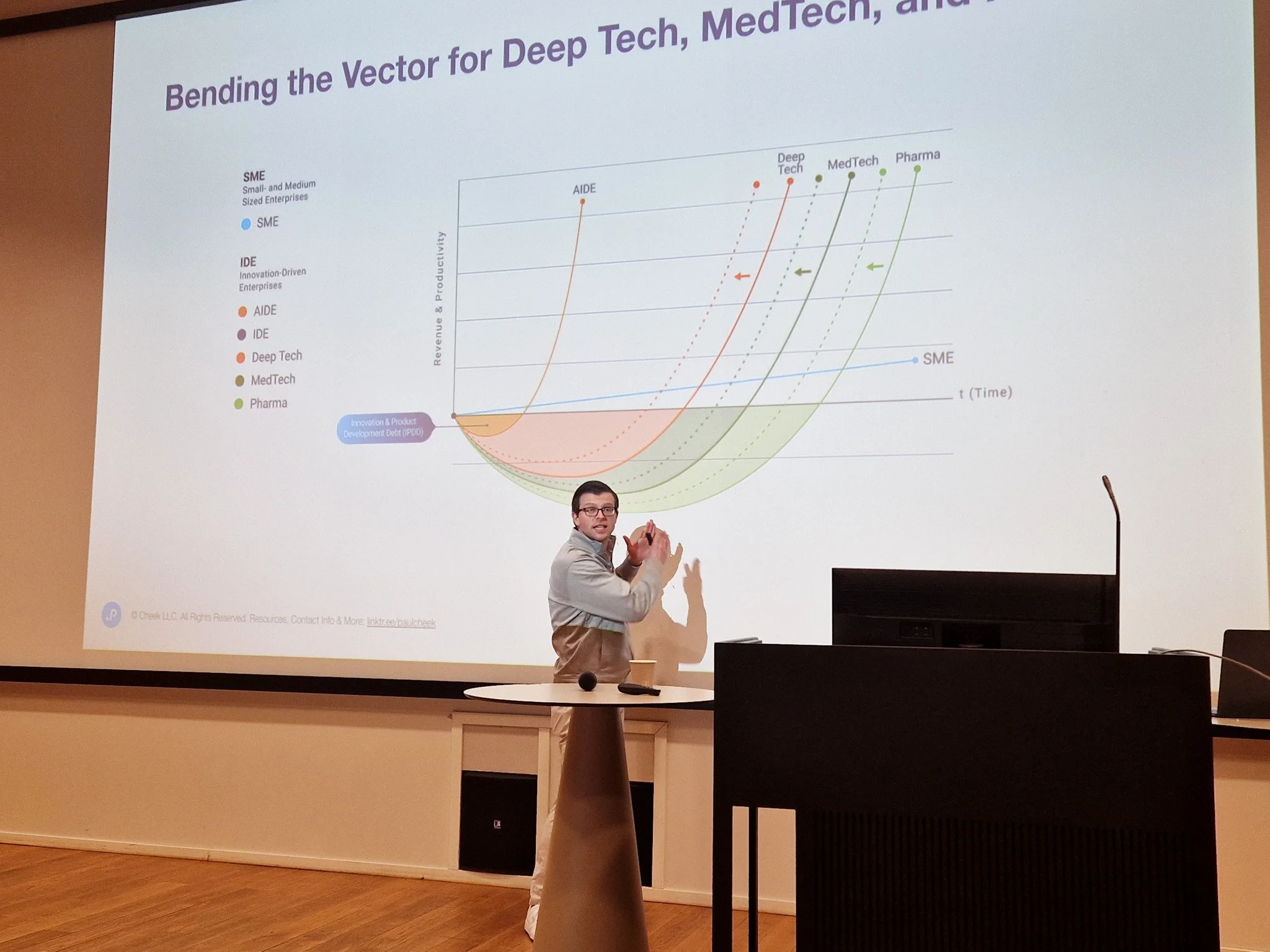 Paul Cheek utfordret innovasjonsmiljøet: – Gå hjem og lær deg minst ett av disse verktøyene
