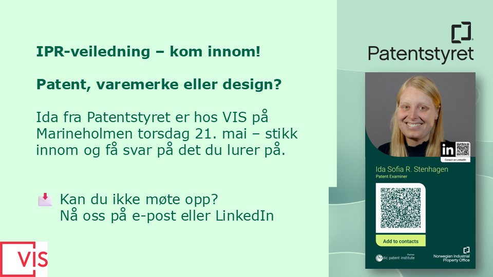 Patentstyret besøker VIS