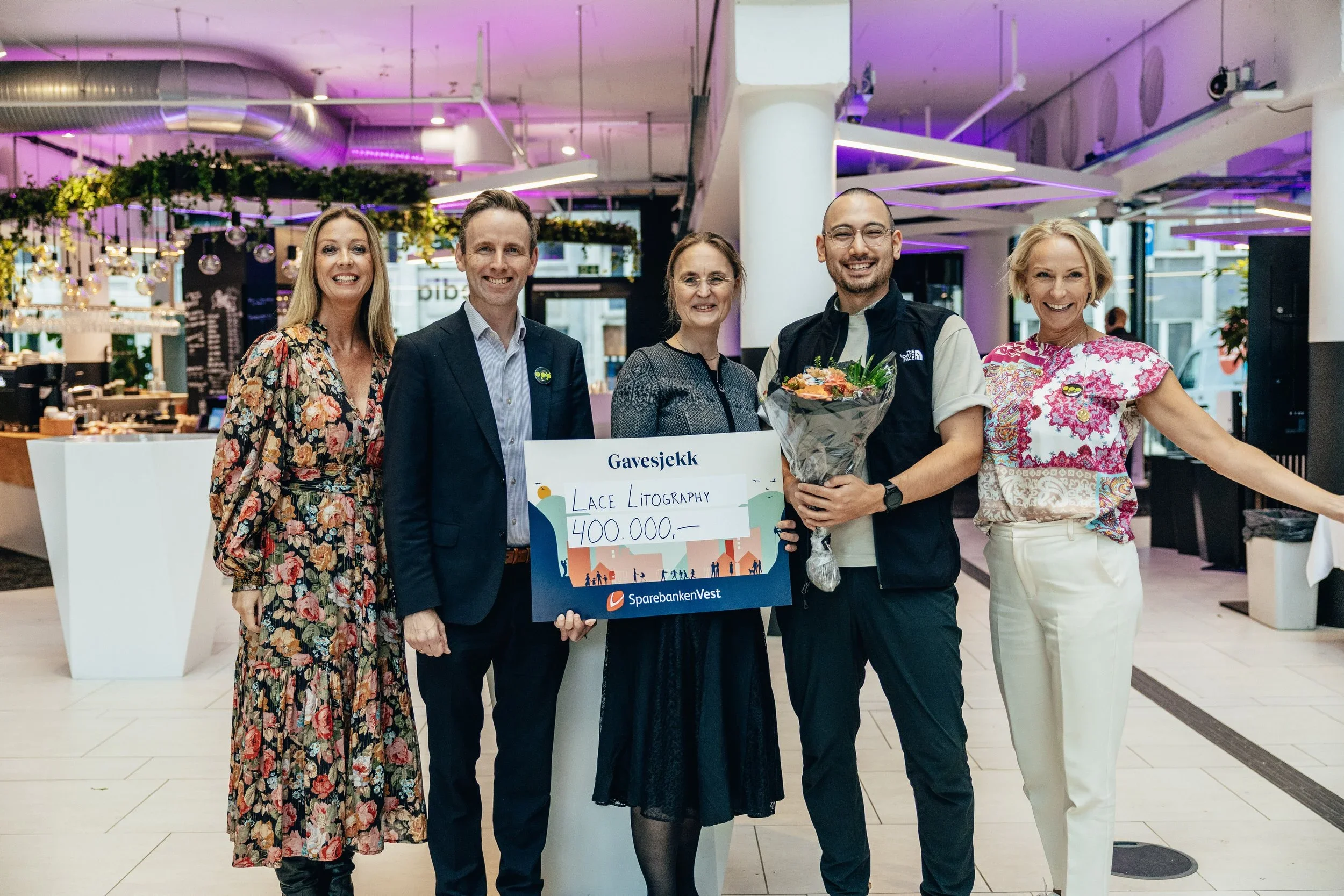 Lace Litography om Vestlandets beste idé 2023